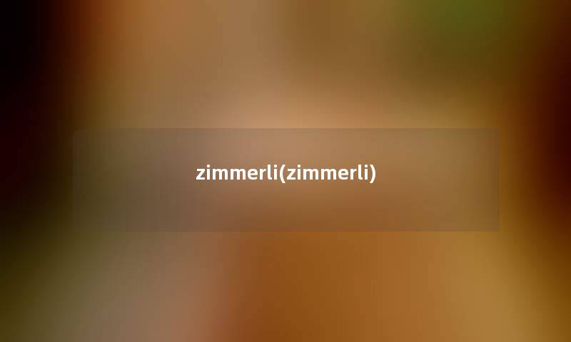 zimmerli(zimmerli)